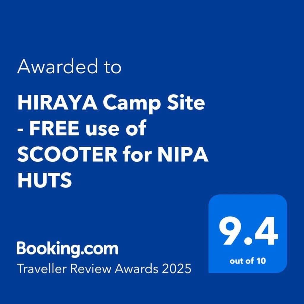 Hotel Hiraya Camp Site - Free Use Of Scooter For Nipa Huts à El Nido Extérieur photo